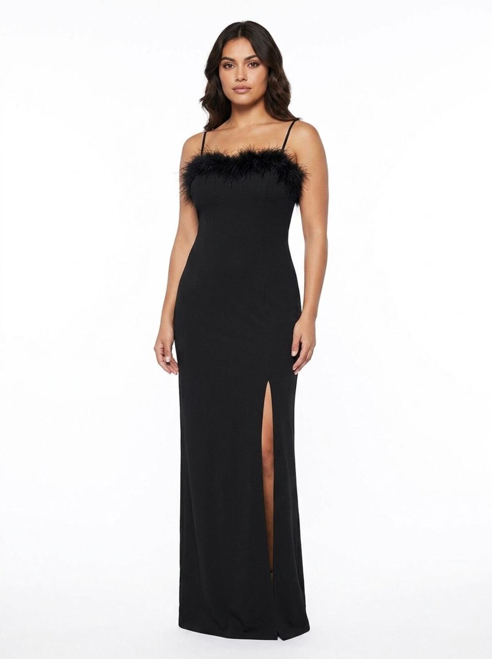 Cinderella Divine Black Maxi Dress Women Size 6